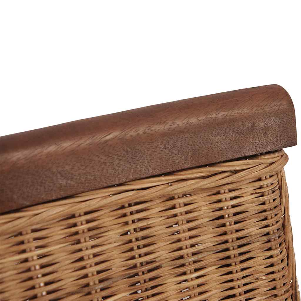 Matstolar 6 st naturlig rotting brun