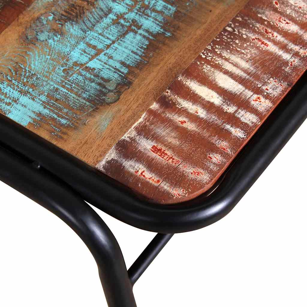 Matstolar 6 st massivt återvunnet trä