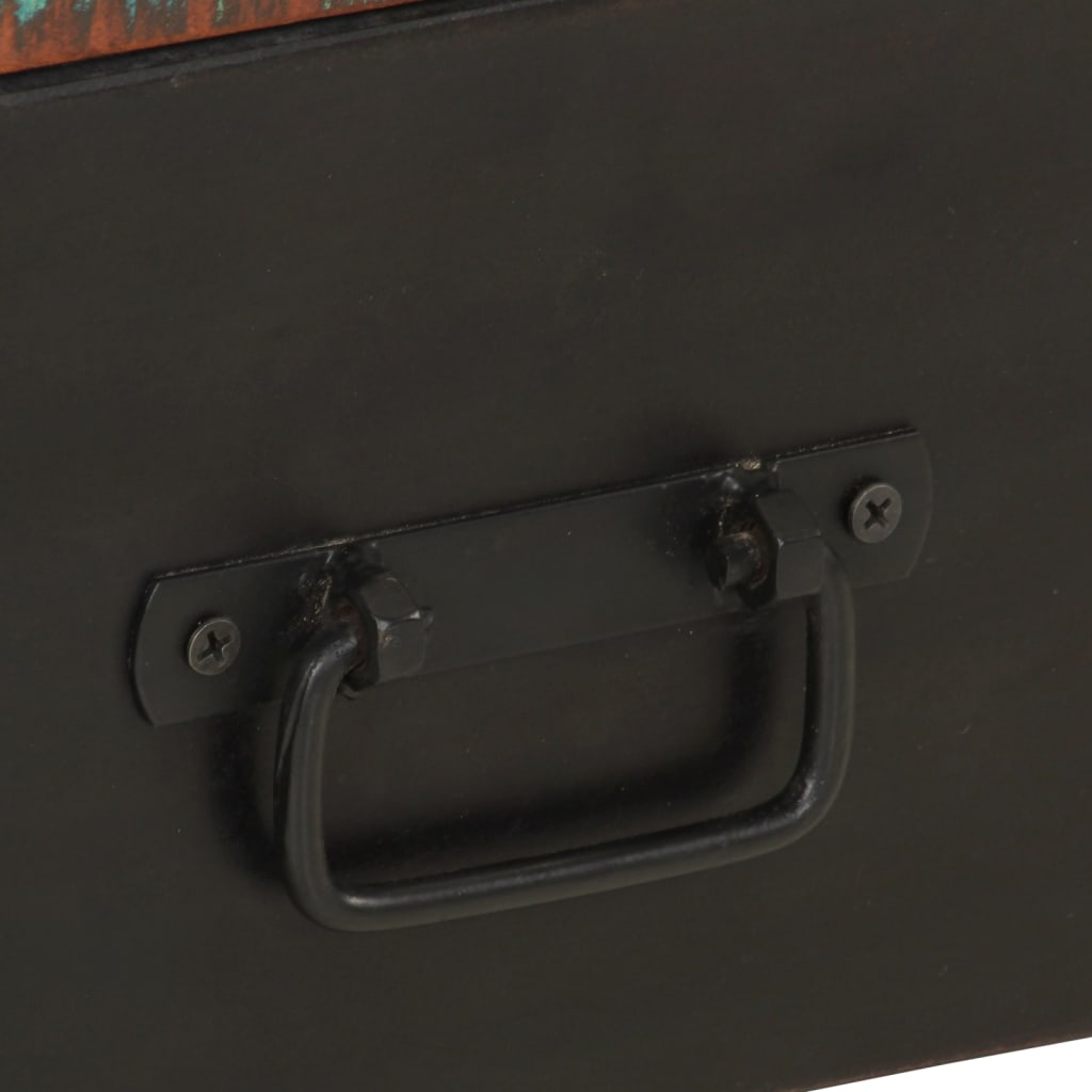 TV-Möbel Trä TV-Bänk massivt återvunnet Trä 120x30x40 cm