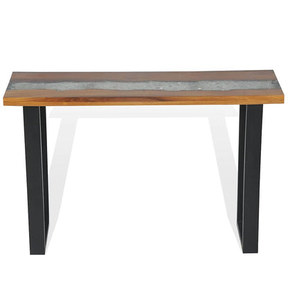 Avlastningsbord Konsollbord Trä i teak 100x35x75 cm