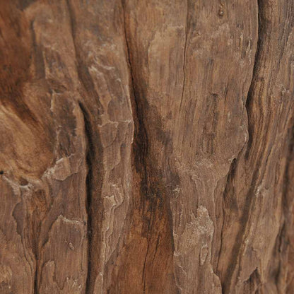 Soffbord Trä teak glas 50x40 cm