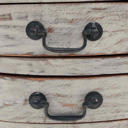 Sängbord massivt mahognyträ 48x35x64 cm
