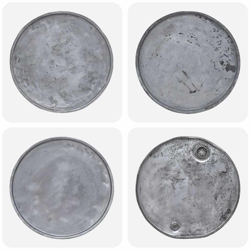 Soffbord Trä blandat återvunnet Trä 60x45 cm silver