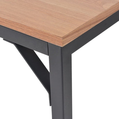 Avlastningsbord Konsollbord Trä askträ 119x53x79 cm