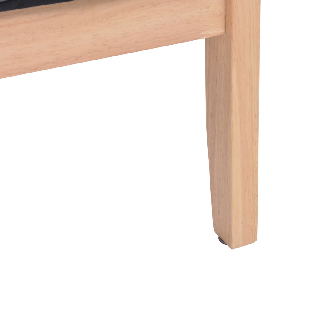 Fåtölj Mörkgrå tyg