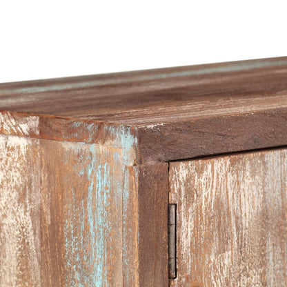 TV-Möbel Trä TV-Bänk massivt akaciaträ vintage 118x30x40 cm