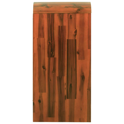 Byrå massivt akaciaträ 90x37x75 cm