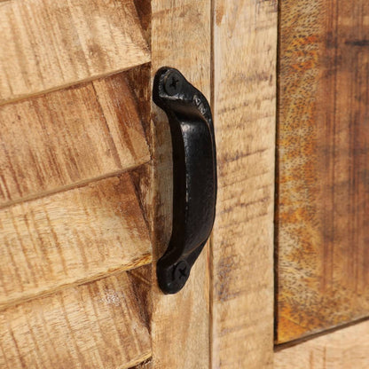 Skänk Trä massivt mangoträ 200x40x80 cm