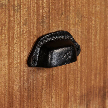 Skänk Trä massivt mangoträ 200x40x80 cm