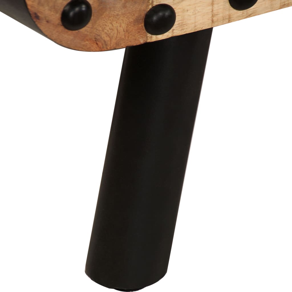 Skänk Trä massivt mangoträ 200x40x80 cm