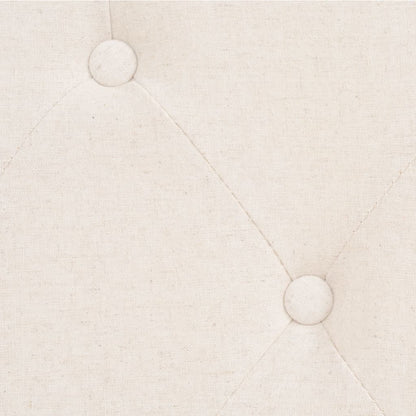 Fåtölj Gräddvit tyg