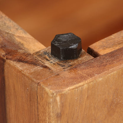 Soffbord Trä massivt sheshamträ 70x70x30 cm