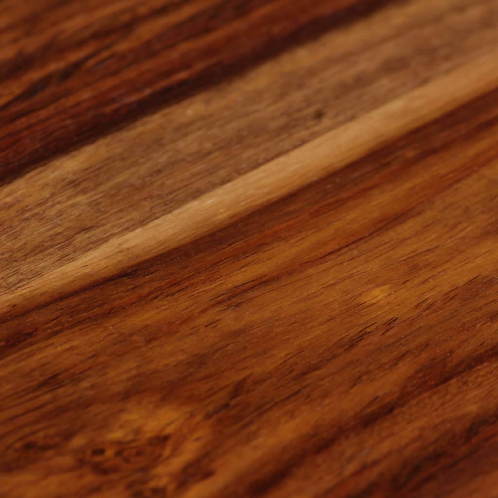 TV-bänk massivt sheshamträ 120x30x40 cm