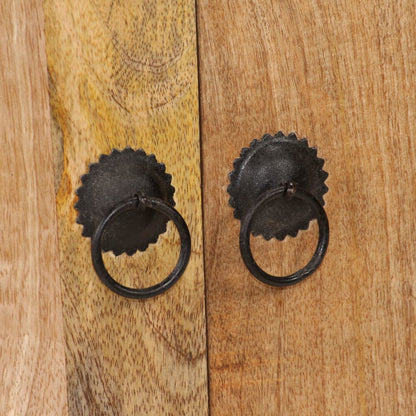 Skänk Trä massivt mangoträ 115x30x80 cm