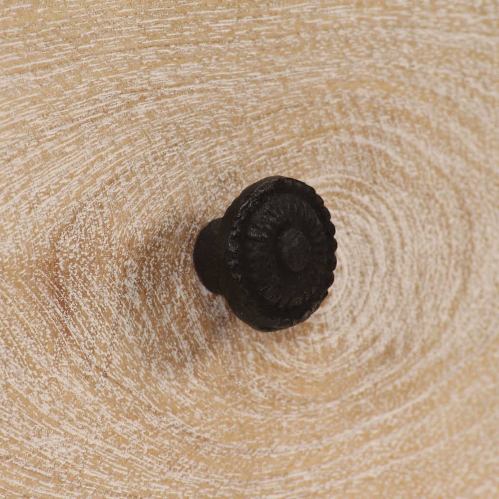 Skänk Trä massivt mangoträ 115x30x80 cm