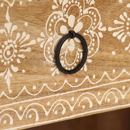 TV-Möbel Trä TV-Bänk massivt mangoträ 120x30x40 cm