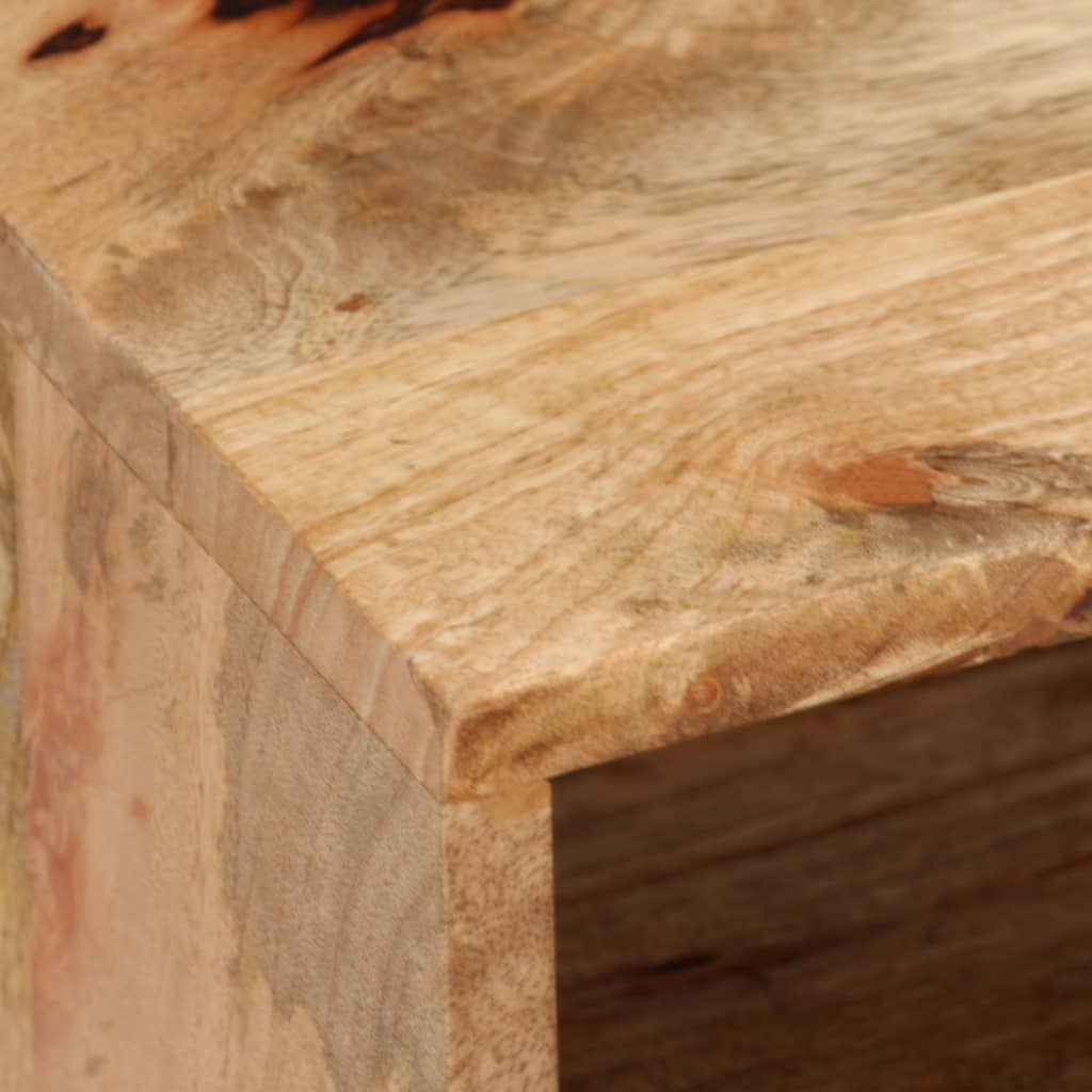 TV-Möbel Trä TV-Bänk massivt mangoträ 120x30x40 cm