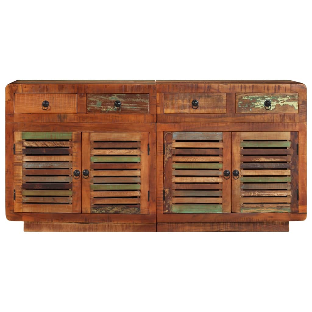 Skänk Trä massivt återvunnet Trä 150x35x75 cm