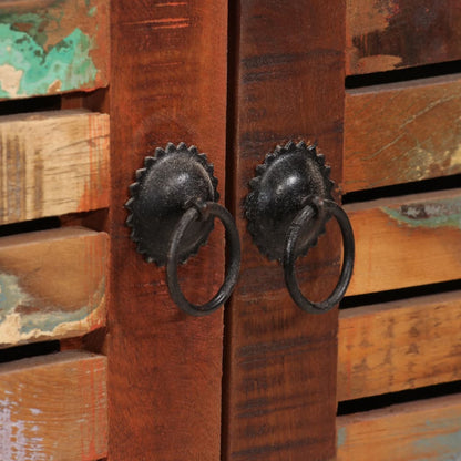 Skänk Trä massivt återvunnet Trä 150x35x75 cm