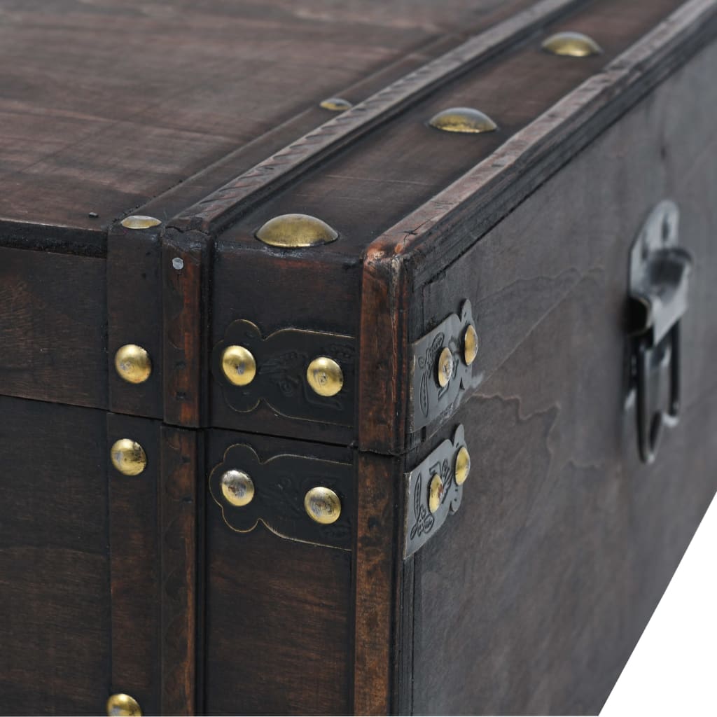 Soffbord DIV. Brun Kista vintagestil 120x55x35 cm