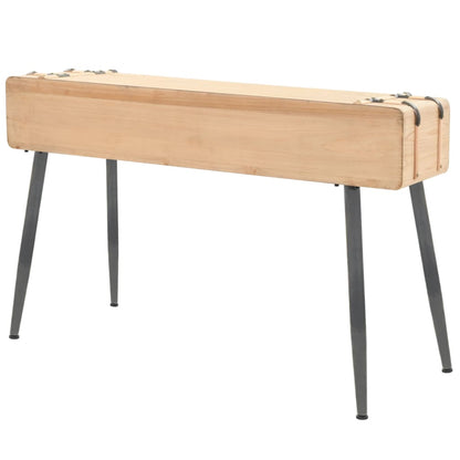 Avlastningsbord Konsollbord Trä massivt granträ 115x40,5x76 cm