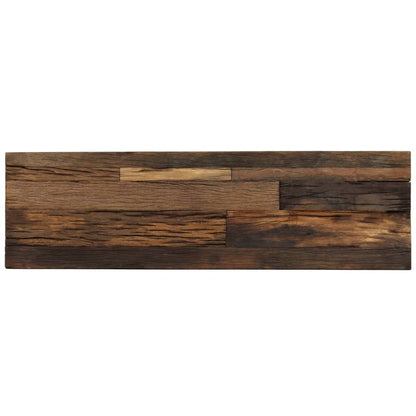 Avlastningsbord Konsollbord Trä återvunnet Trä och stål 120x35x76 cm