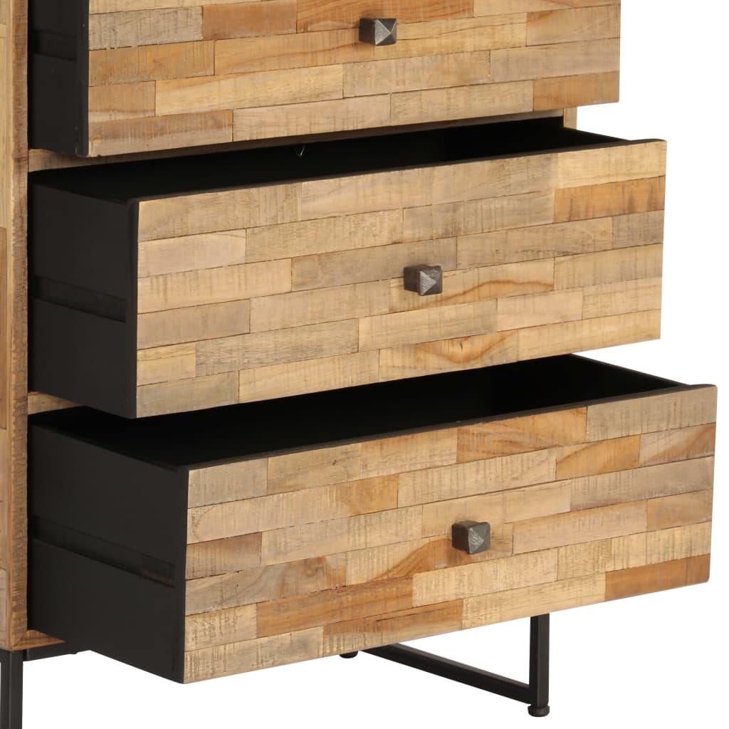 Skänk Trä massiv återvunnen teak 60x30x75 cm