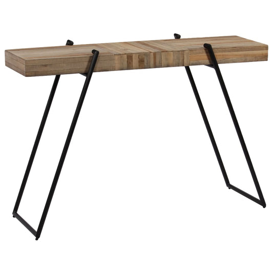 Avlastningsbord Konsollbord Trä återvunnen teak 120x35x81 cm