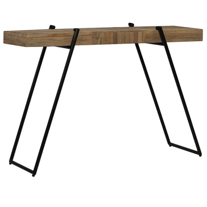 Avlastningsbord Konsollbord Trä återvunnen teak 120x35x81 cm