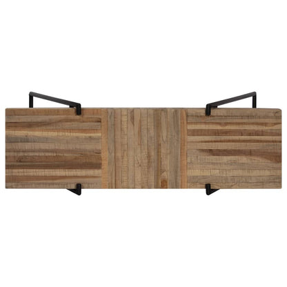 Avlastningsbord Konsollbord Trä återvunnen teak 120x35x81 cm