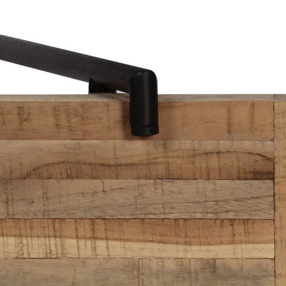 Avlastningsbord Konsollbord Trä återvunnen teak 120x35x81 cm