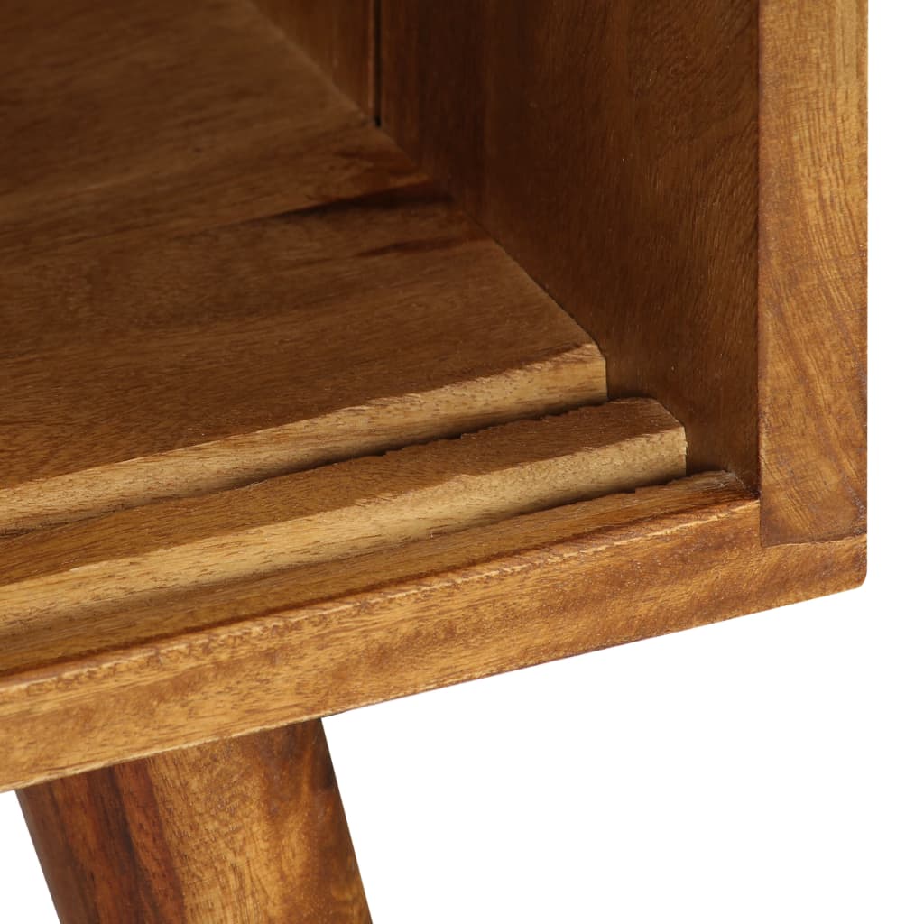 Skänk Trä i massivt sheshamträ 118x30x66 cm