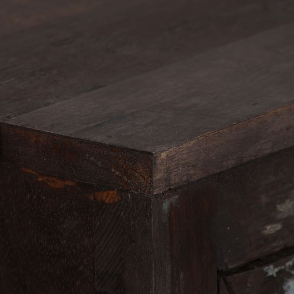 Skänk Trä i massivt återvunnet Trä 160x40x80 cm