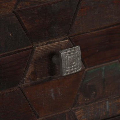 Skänk Trä i massivt återvunnet Trä 160x40x80 cm