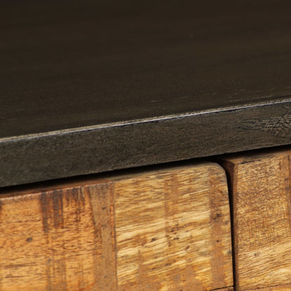 TV-Möbel Trä TV-Bänk massivt mangoträ 140x30x45 cm