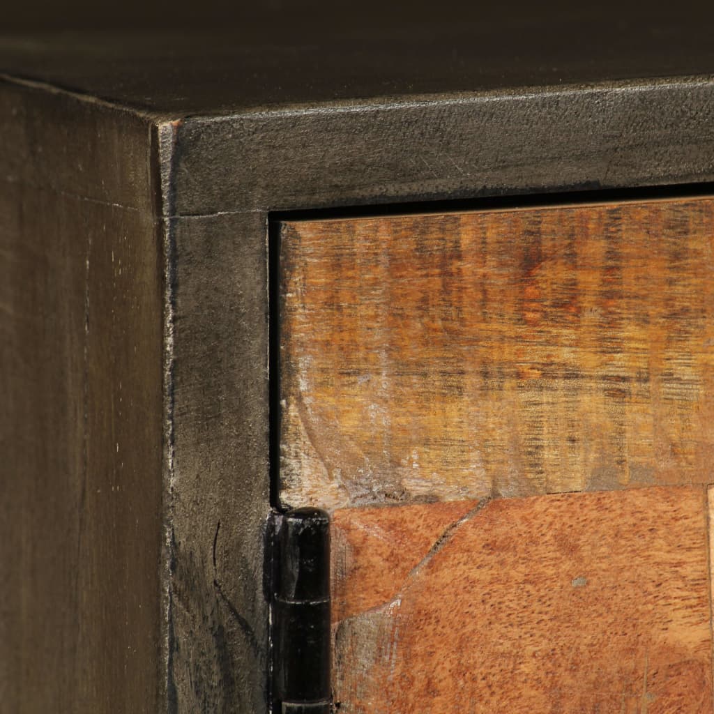 TV-Möbel Trä TV-Bänk massivt mangoträ 140x30x45 cm