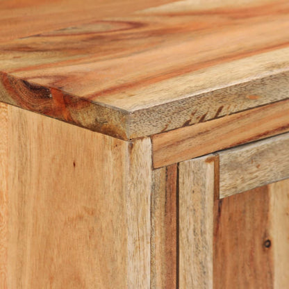 Skänk Trä massivt akaciaträ 145x40x80 cm