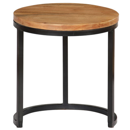 Soffbord Trä 3 st massivt akaciaträ