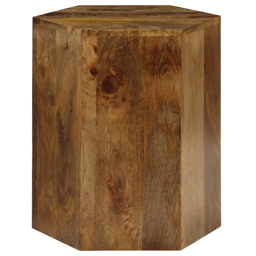 Soffbord Trä 3 st massivt mangoträ