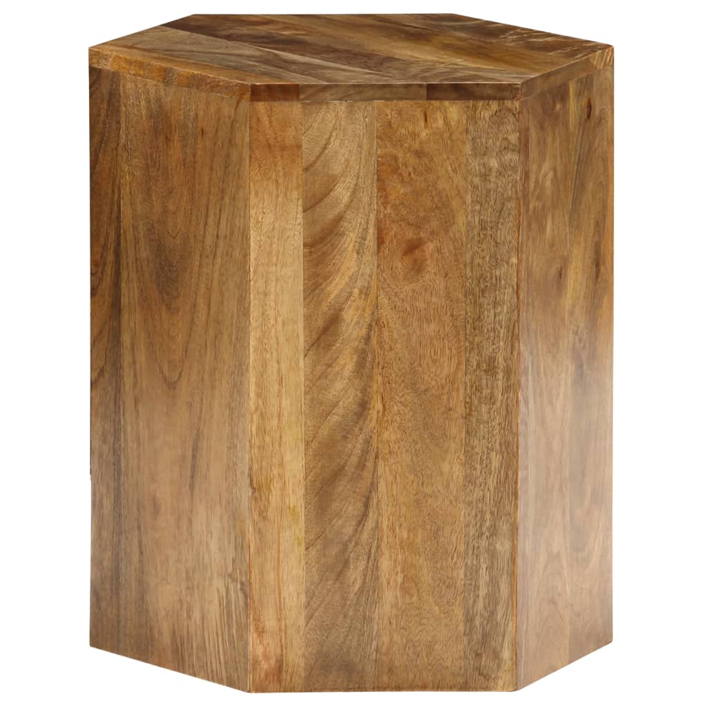 Soffbord Trä 3 st massivt mangoträ