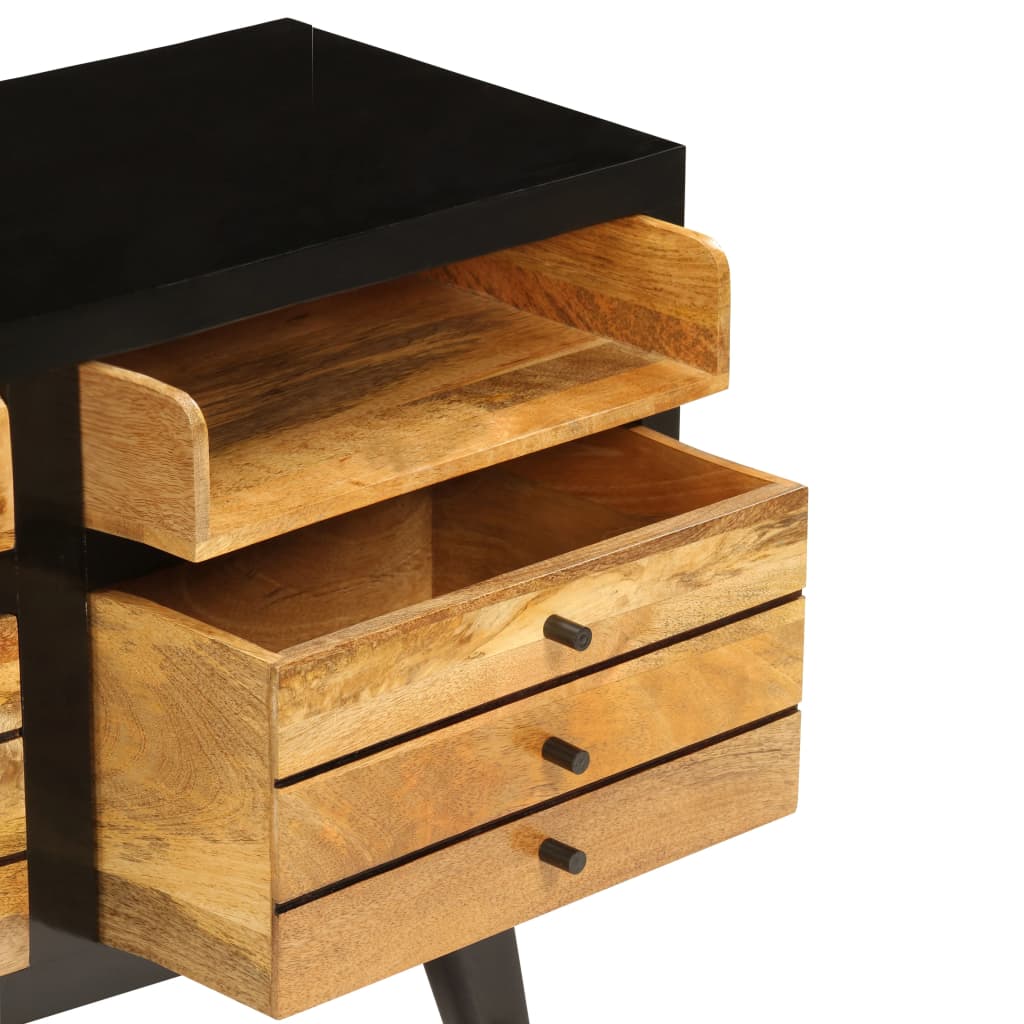 TV-Möbel Trä TV-Bänk i massivt mangoträ 120x30x50 cm