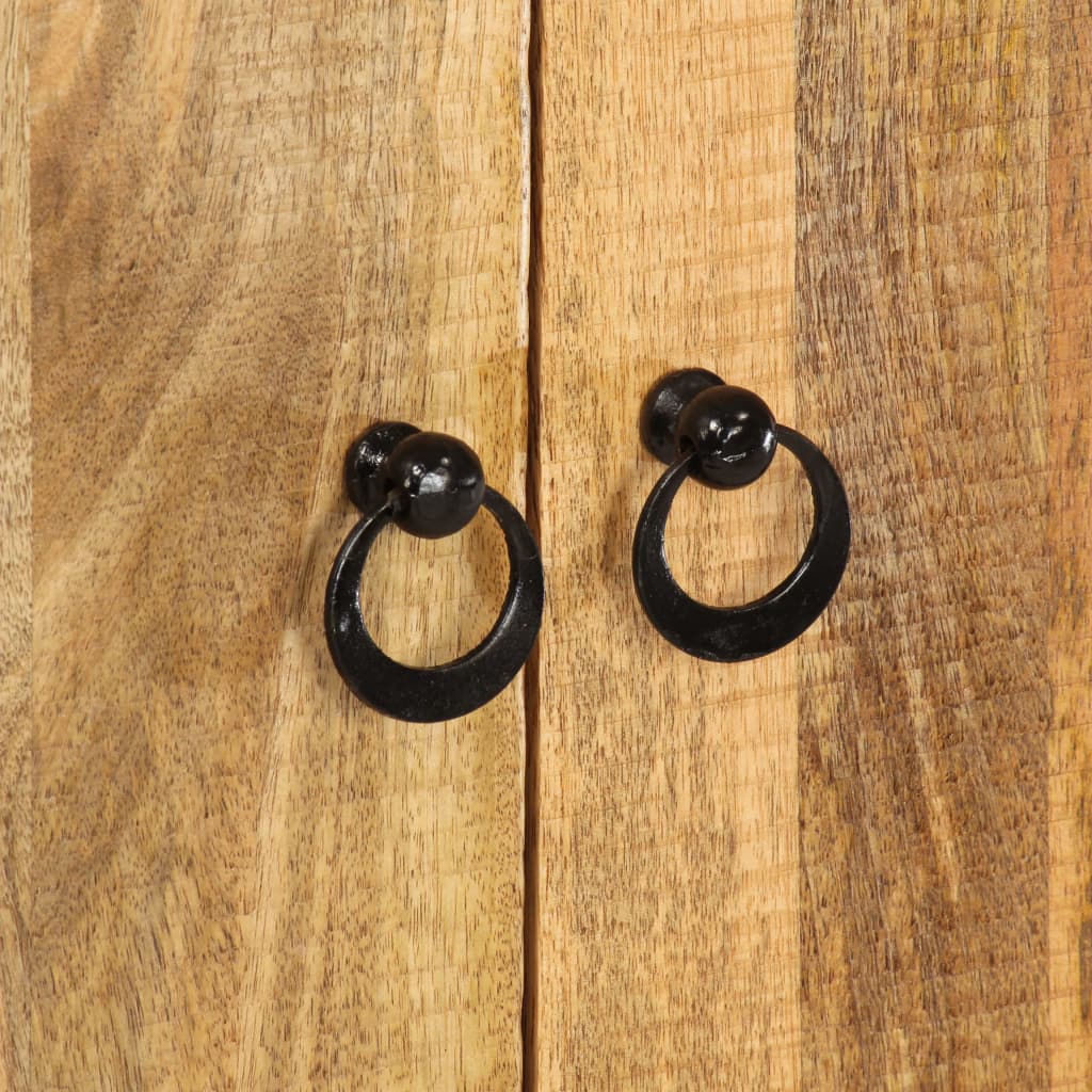 Skänk Trä massivt mangoträ 95x45x185 cm