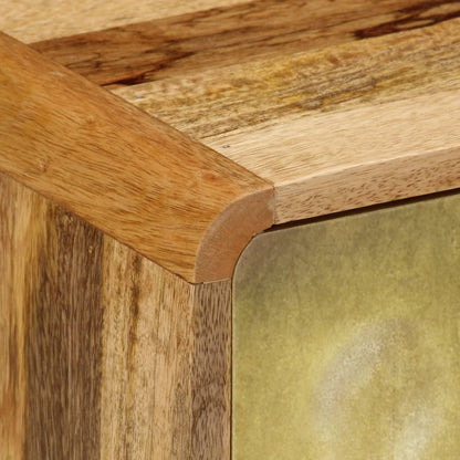 TV-Möbel Trä TV-bänk massivt mangoträ 120x30x45 cm