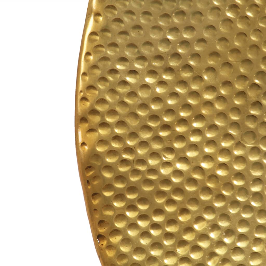 Soffbord DIV. hamrad aluminium 70x30 cm mässing