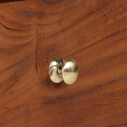 TV-Möbel Trä TV-Bänk massivt återvunnet Trä 140x30x40 cm