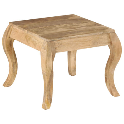 Avlastningsbord Konsollbord Trä massivt mangoträ 45x45x40 cm