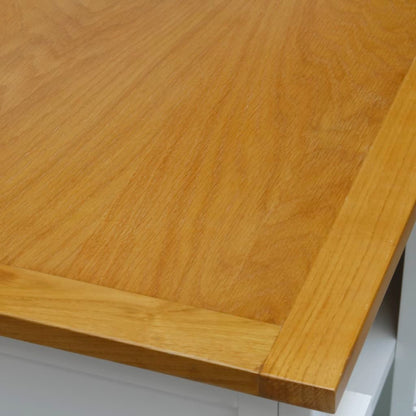 Skåp 70x35x75 cm massiv ek