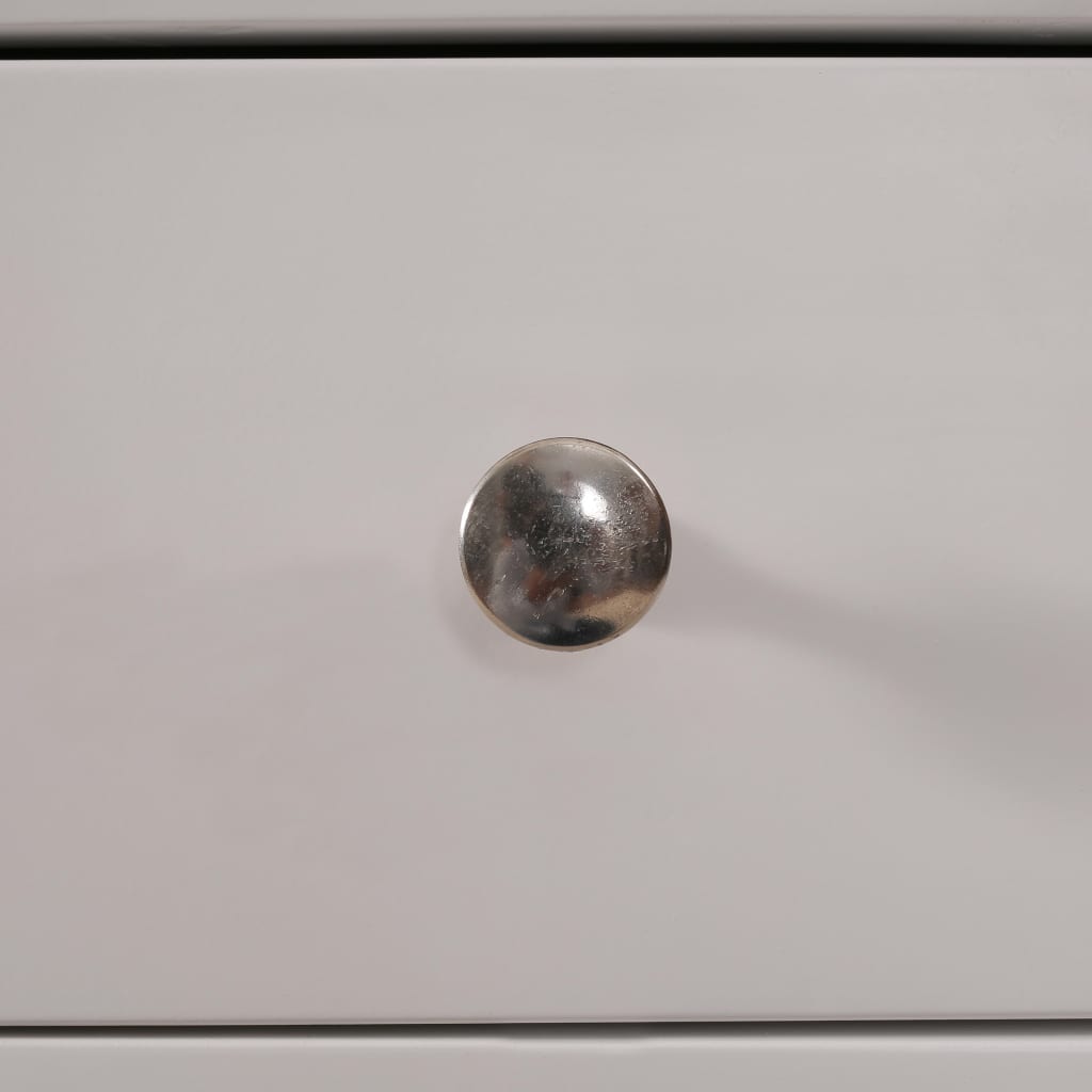 Skänk Trä 110x33,5x70 cm massiv ek