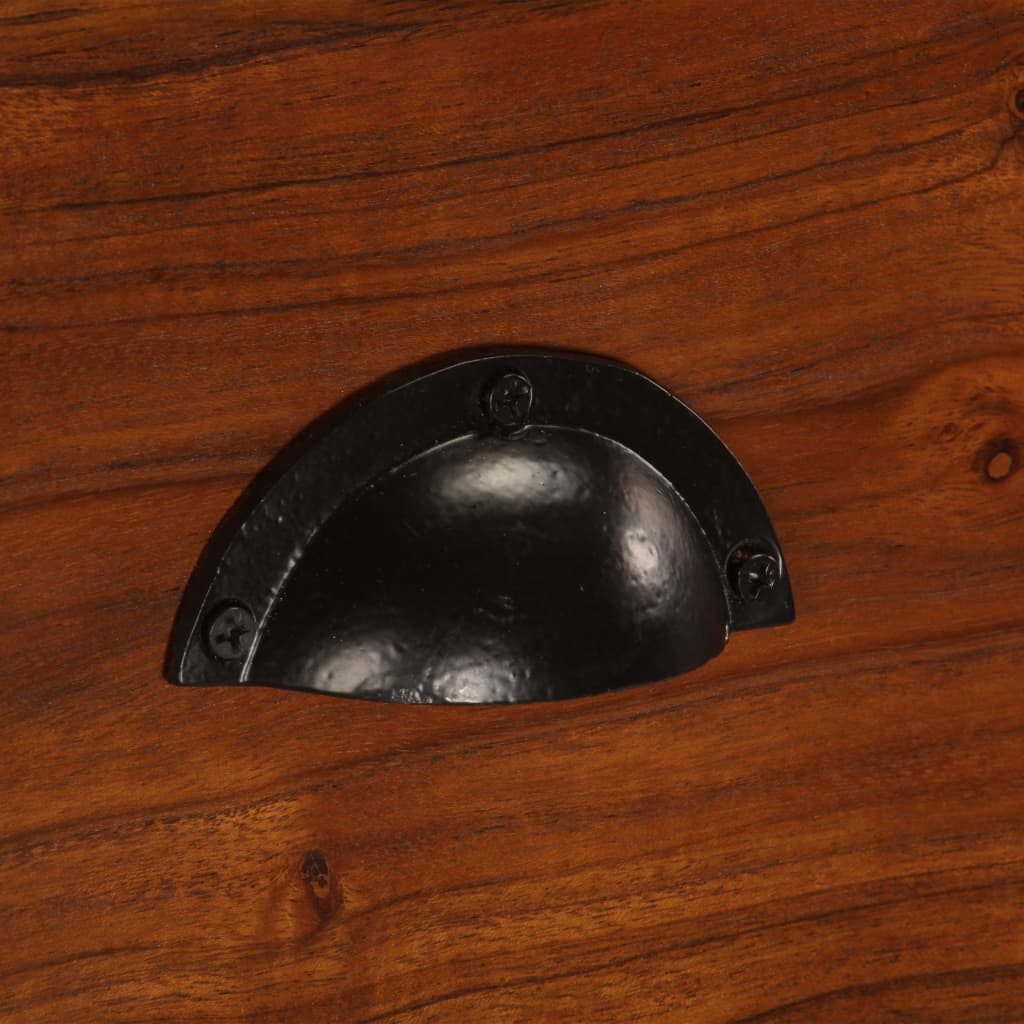 Skänk Trä 115x35x86 cm massivt akaciaträ