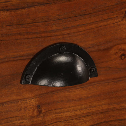 Skänk Trä 115x35x86 cm massivt akaciaträ